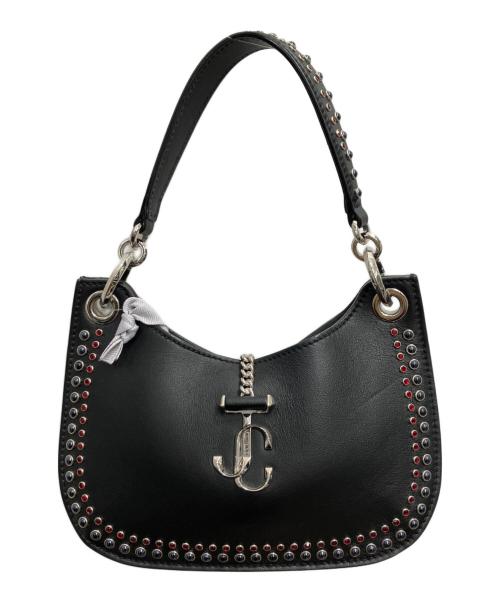 JIMMY CHOO（ジミーチュウ）JIMMY CHOO (ジミーチュウ) ワンショルダーバッグ ブラックの古着・服飾アイテム