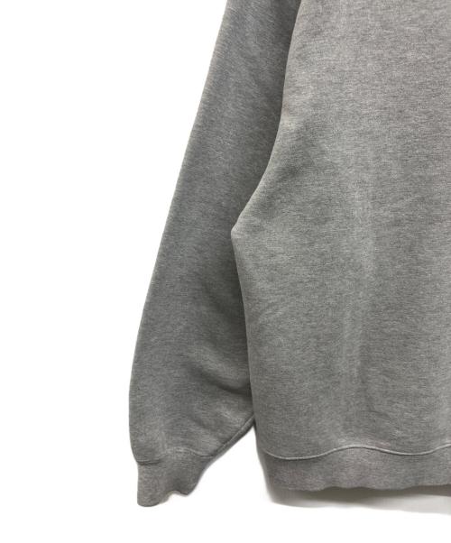 stussy（ステューシー）stussy (ステューシー) ロゴ刺繍スウェット グレー サイズ:Lの古着・服飾アイテム