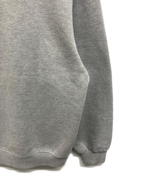 stussy（ステューシー）stussy (ステューシー) ロゴ刺繍スウェット グレー サイズ:Lの古着・服飾アイテム