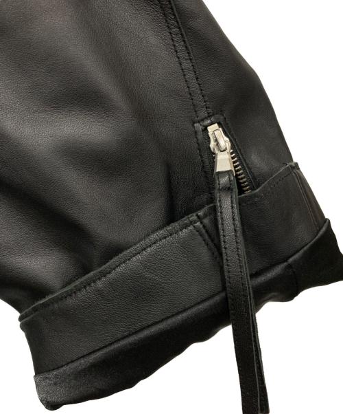 MAISON SPECIAL（メゾンスペシャル）MAISON SPECIAL (メゾンスペシャル) Prime-Over Double Rider Jacket ブラック サイズ:01の古着・服飾アイテム