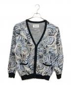 WACKO MARIAワコマリア）の古着「百虎 ニットカーディガン」｜スカイブルー