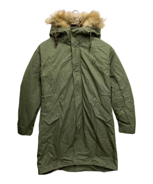 FRED PERRY（フレッドペリー）FRED PERRY (フレッドペリー) 3WAYフィッシュテールパーカー カーキ サイズ:Mの古着・服飾アイテム