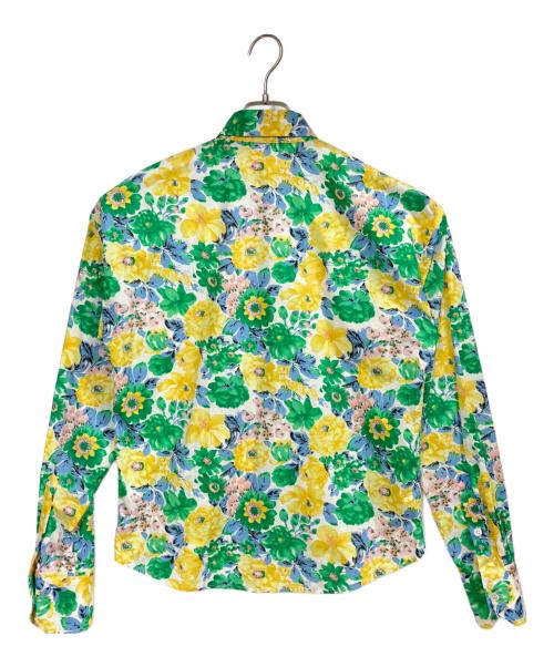 PLAN C（プランシー）PLAN C (プランシー) フラワープリントシャツ グリーン サイズ:36の古着・服飾アイテム