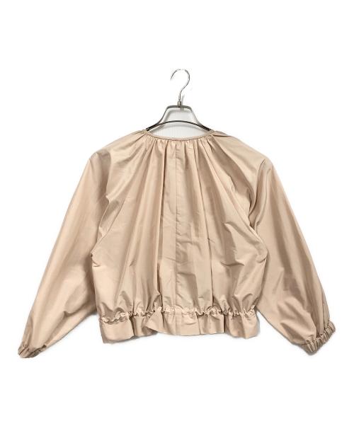 ANAYI（アナイ）ANAYI (アナイ) トリアセコットンギャザーブルゾン ベージュ サイズ:38の古着・服飾アイテム