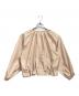 ANAYI (アナイ) トリアセコットンギャザーブルゾン ベージュ サイズ:38：10000円