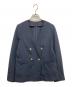 INEDCLARO（イネドクラロ）の古着「リネンライクメランジジャケット」｜ネイビー