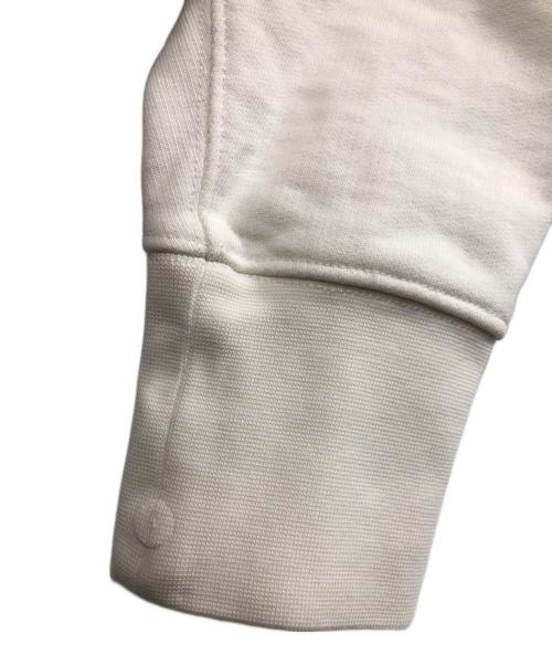 Martin Margiela 10（マルタン・マルジェラ 10）Martin Margiela 10 (マルタン・マルジェラ 10) 1CON クルーネックスウェット ホワイト サイズ:46の古着・服飾アイテム