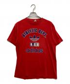 adidasアディダス）の古着「80’STシャツ」｜レッド