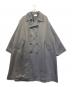 soerte（ソエルテ）の古着「Oversize double breasted stand collar coat」｜グレー
