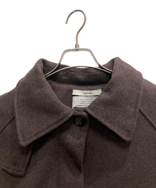 OHOTORO（オオトロ）OHOTORO (オオトロ) dublin coat ブラウン サイズ:FREEの古着・服飾アイテム