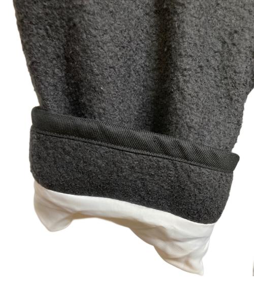 PLAIN PEOPLE（プレインピープル）PLAIN PEOPLE (プレインピープル) ノーカラーパイピングロングコート ブラック サイズ:2の古着・服飾アイテム