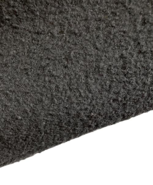 PLAIN PEOPLE（プレインピープル）PLAIN PEOPLE (プレインピープル) ノーカラーパイピングロングコート ブラック サイズ:2の古着・服飾アイテム