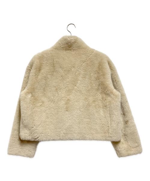 Karl Park Lane（カールパークーレン）Karl Park Lane (カールパークーレン) エコファージャケット ベージュ サイズ:FREEの古着・服飾アイテム