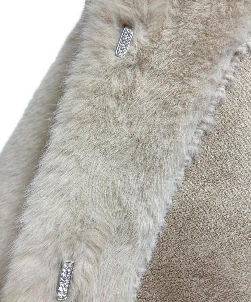 Karl Park Lane（カールパークーレン）Karl Park Lane (カールパークーレン) エコファージャケット ベージュ サイズ:FREEの古着・服飾アイテム