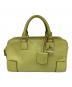 LOEWE（ロエベ）の古着「アマソナ28 ハンドバッグ」｜ライトグリーン