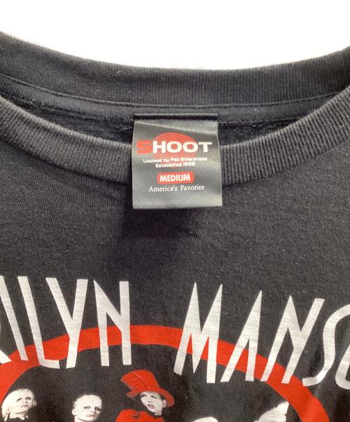 SHOOT（シュート）SHOOT (シュート) バンドTシャツ ブラック サイズ:MEDIUMの古着・服飾アイテム