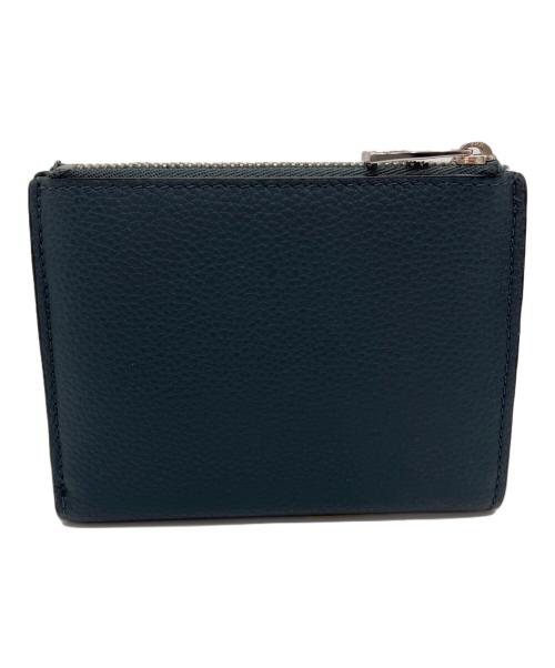 LOEWE（ロエベ）LOEWE (ロエベ) スリムコンパクトウォレット ネイビーの古着・服飾アイテム