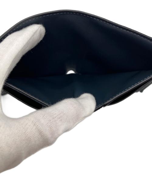 LOEWE（ロエベ）LOEWE (ロエベ) スリムコンパクトウォレット ネイビーの古着・服飾アイテム