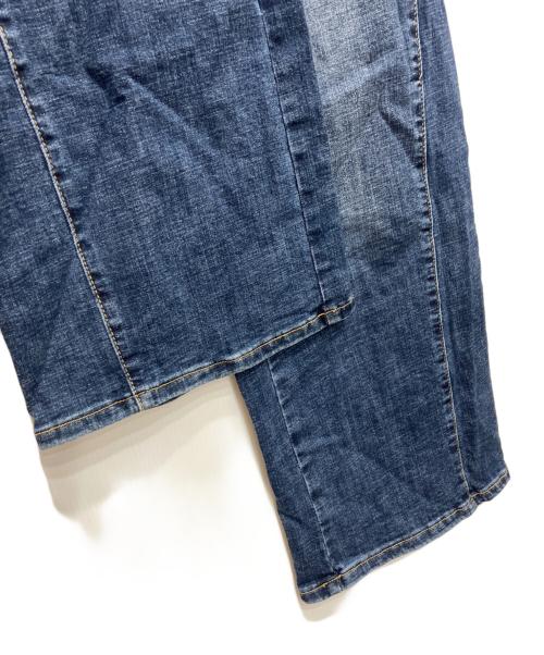 SYSORUS（シソラス）SYSORUS (シソラス) akko3839 (アッコ3839) セーラーデニムワイドパンツ ブルー サイズ:38の古着・服飾アイテム
