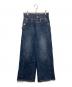 SYSORUS（シソラス）の古着「セーラーデニムワイドパンツ」｜ブルー