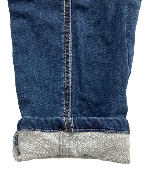SYSORUS（シソラス）SYSORUS (シソラス) akko3839 (アッコ3839) サテンウエストストレッチデニムパンツ ブルー サイズ:38の古着・服飾アイテム