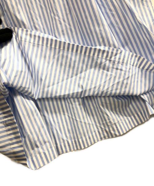 PINK HOUSE（ピンクハウス）PINK HOUSE (ピンクハウス) ロンドンストライプ使いコンビワンピース ブルー サイズ:-の古着・服飾アイテム