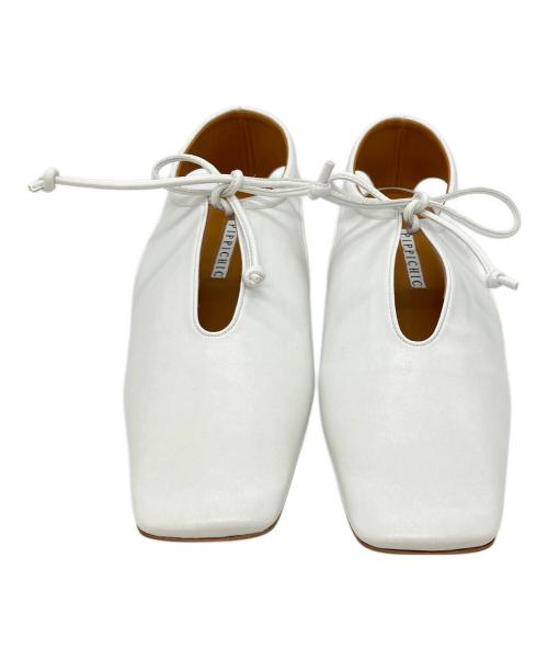 Pippichic（ピッピシック）Pippichic (ピッピシック) フラットシューズ ホワイト サイズ:36 1/2の古着・服飾アイテム