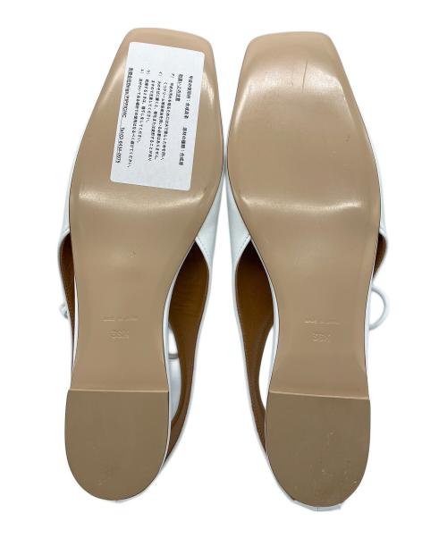 Pippichic（ピッピシック）Pippichic (ピッピシック) フラットシューズ ホワイト サイズ:36 1/2の古着・服飾アイテム