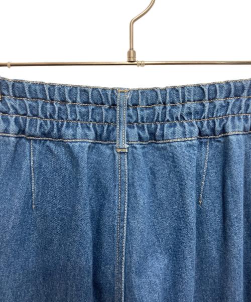 Liesse（リエス）Liesse (リエス) ワイドデニムパンツ インディゴ サイズ:3の古着・服飾アイテム