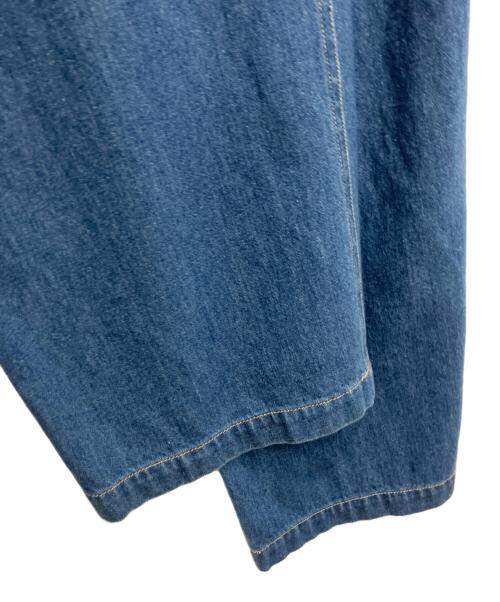 Liesse（リエス）Liesse (リエス) ワイドデニムパンツ インディゴ サイズ:3の古着・服飾アイテム