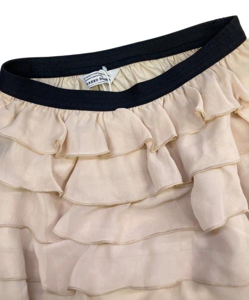 La TOTALITE（ラ ト―タリテ）La TOTALITE (ラ ト―タリテ) Ruffle Skirt ベージュ サイズ:FREE 未使用品の古着・服飾アイテム