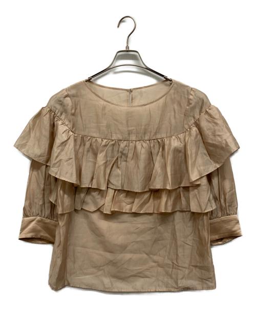 Diagram（ダイアグラム）Diagram (ダイアグラム) ブラウス ベージュ サイズ:38の古着・服飾アイテム