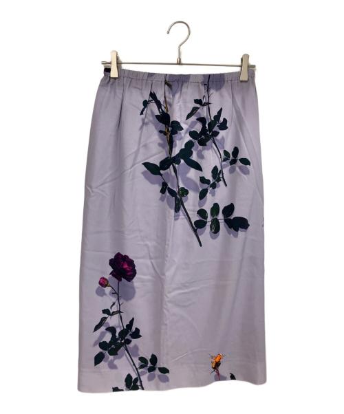 DRIES VAN NOTEN（ドリスヴァンノッテン）DRIES VAN NOTEN (ドリスヴァンノッテン) スカート パープル サイズ:34の古着・服飾アイテム