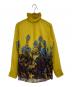 DRIES VAN NOTEN（ドリスヴァンノッテン）の古着「ハイネックブラウス」｜イエロー