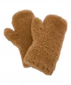 MaxMaraマックスマーラ）の古着「テディベアミトン」｜キャメル