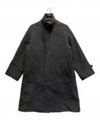 green label relaxingグリーンレーベルリラクシング）の古着「SENTDALE WOOL ステンカラーコート」｜グレー