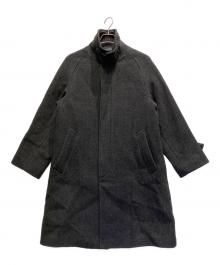 green label relaxing（グリーンレーベルリラクシング）の古着「SENTDALE WOOL ステンカラーコート」｜グレー