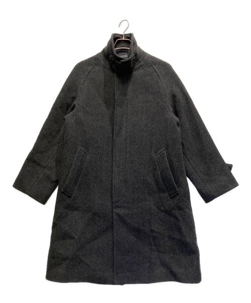 green label relaxing（グリーンレーベルリラクシング）green label relaxing (グリーンレーベルリラクシング) SENTDALE WOOL ステンカラーコート グレー サイズ:Sの古着・服飾アイテム