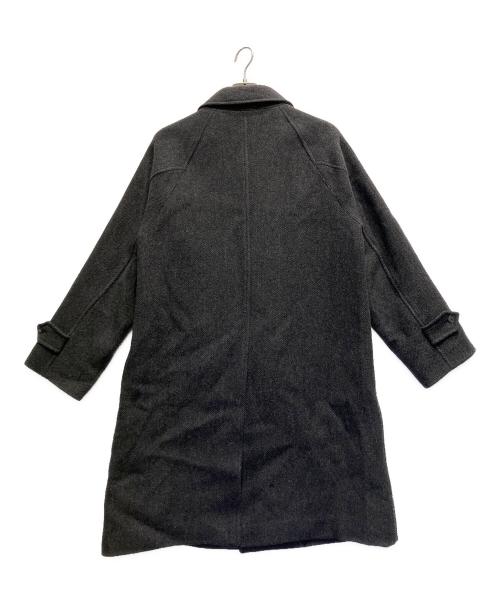 green label relaxing（グリーンレーベルリラクシング）green label relaxing (グリーンレーベルリラクシング) SENTDALE WOOL ステンカラーコート グレー サイズ:Sの古着・服飾アイテム