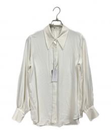 Col Pierrot（コルピエロ）の古着「比翼ブラウス」｜ホワイト