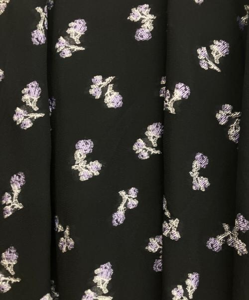 Mame Kurogouchi（マメクロゴウチ）Mame Kurogouchi (マメクロゴウチ) エンブロイダリーワンピース ブラック サイズ:1の古着・服飾アイテム