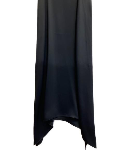 KHAITE（ケイト）KHAITE (ケイト) パフショルダードレス ブラックの古着・服飾アイテム
