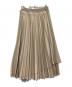 COLUMN (コラム) クレーププリーツスカート ベージュ サイズ:36：6000円