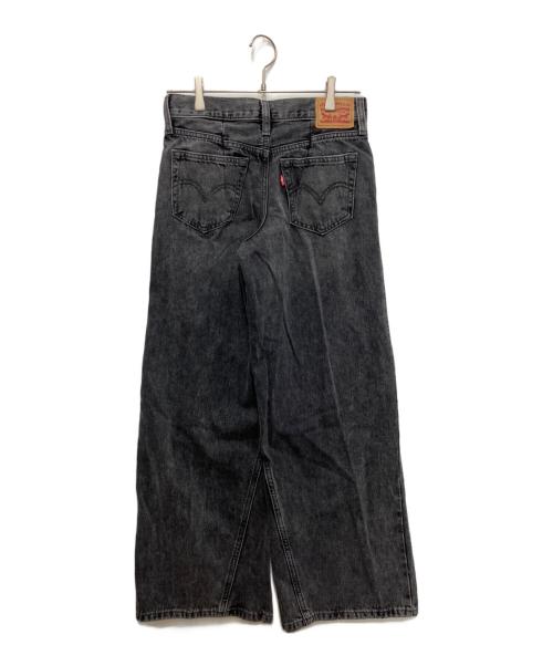 LEVI'S（リーバイス）LEVI'S (リーバイス) 94 BAGGY WIDE LEG ブラック サイズ: 63.5cm (W25)の古着・服飾アイテム