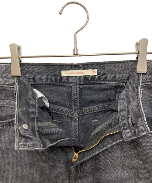 LEVI'S（リーバイス）LEVI'S (リーバイス) 94 BAGGY WIDE LEG ブラック サイズ: 63.5cm (W25)の古着・服飾アイテム