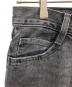 中古・古着 LEVI'S (リーバイス) 94 BAGGY WIDE LEG ブラック サイズ: 63.5cm (W25)：5000円