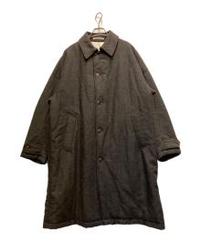 Wild Life Tailor（ワイルドライフテイラー）の古着「ステンカラーコート」｜ブラック