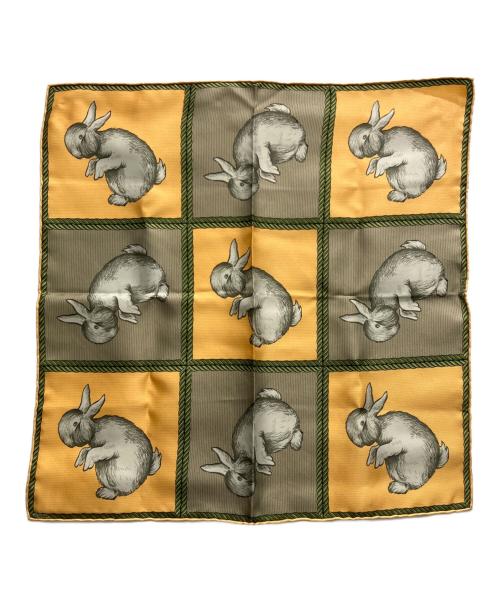 HERMES（エルメス）HERMES (エルメス) シルクスカーフ オレンジの古着・服飾アイテム