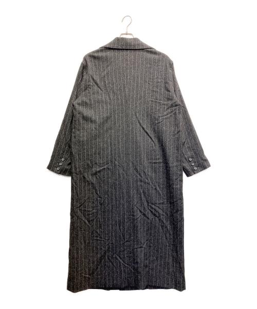 MIESROHE（ミースロエ）MIESROHE (ミースロエ) Iラインロングオーバーコート グレーの古着・服飾アイテム