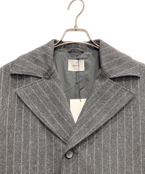 MIESROHE（ミースロエ）MIESROHE (ミースロエ) Iラインロングオーバーコート グレーの古着・服飾アイテム